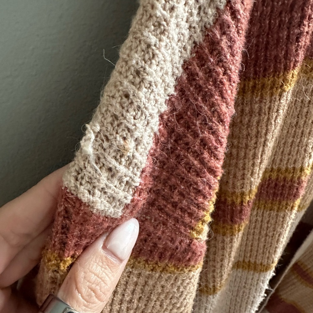 SO Multicolor Striped Cardigan - Picture 4 of 4